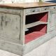 Old weathered counter/trade furniture/kitchen island