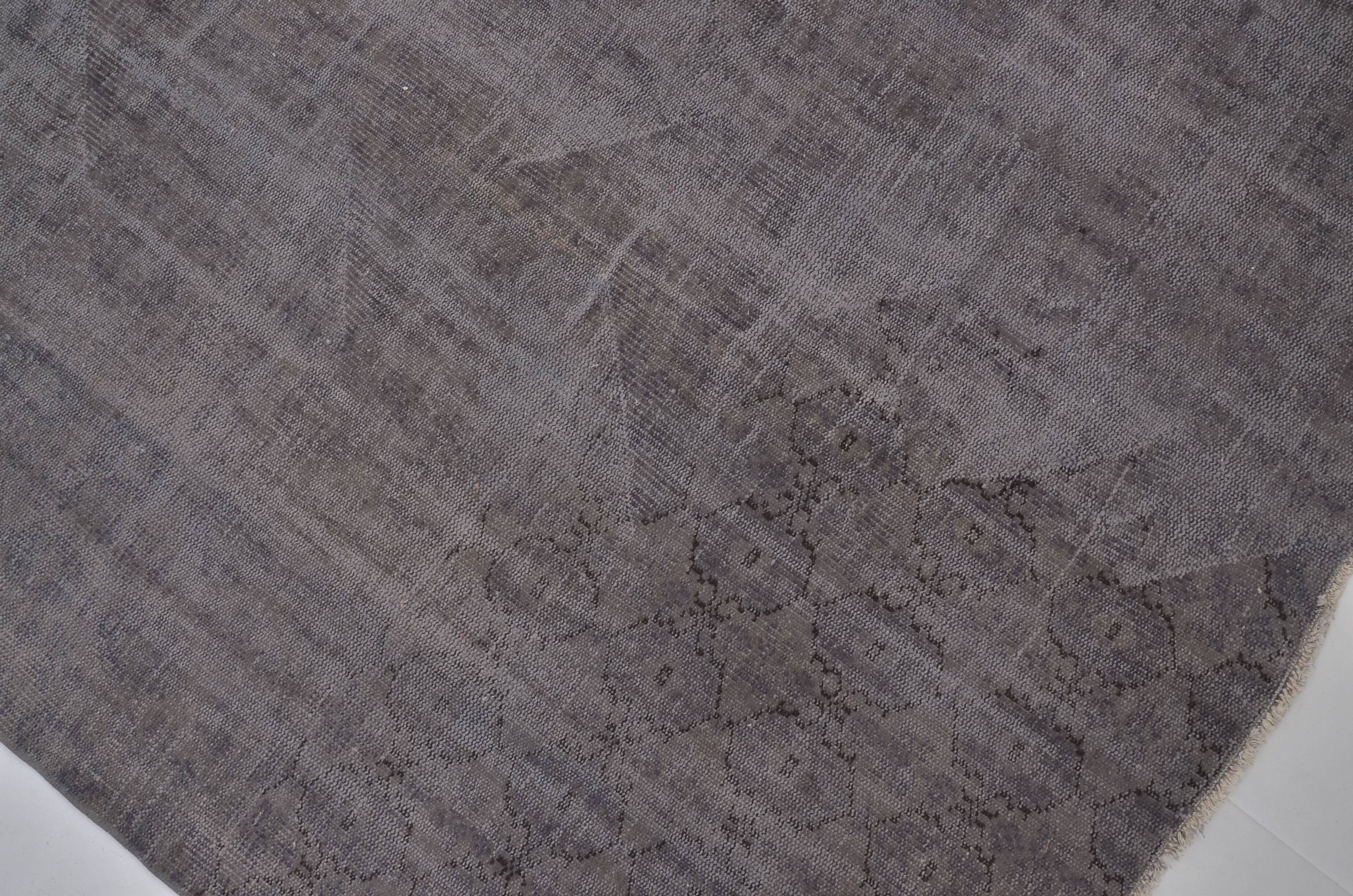 Oushak Handmade Grey Carpet sku 1522