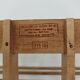 Wooden wall coat rack by Krasna Jizba