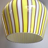 Italian Glass Pendant Lamp by Flavio Poli for Seguso Vetri Darte, 1950s