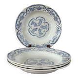 Set of 4 Cordoba model soup plates, 1950