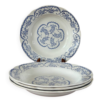 Set of 4 Cordoba model soup plates, 1950