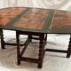 Spanish polychrome table (17th century)