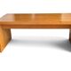 Authentic 1960s pine mountain coffee table.