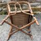 Fauteuil en rotin enfant vintage