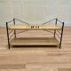 Étagère modulable métal et bois design scandinave 1960.