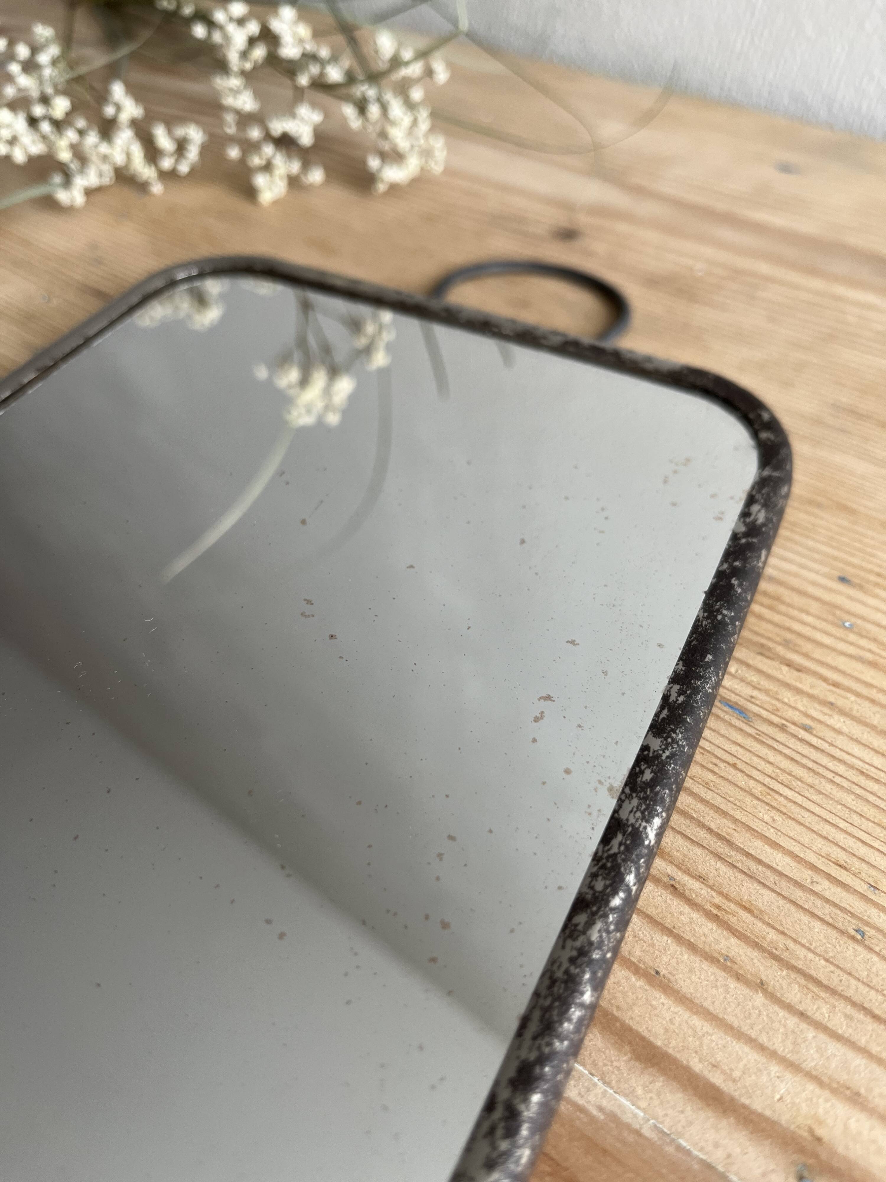 Barber mirror 18 x 13.5 cm