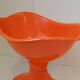 Berceau landau en plastique moule orange 1970 vintage space age 70s 70's po
