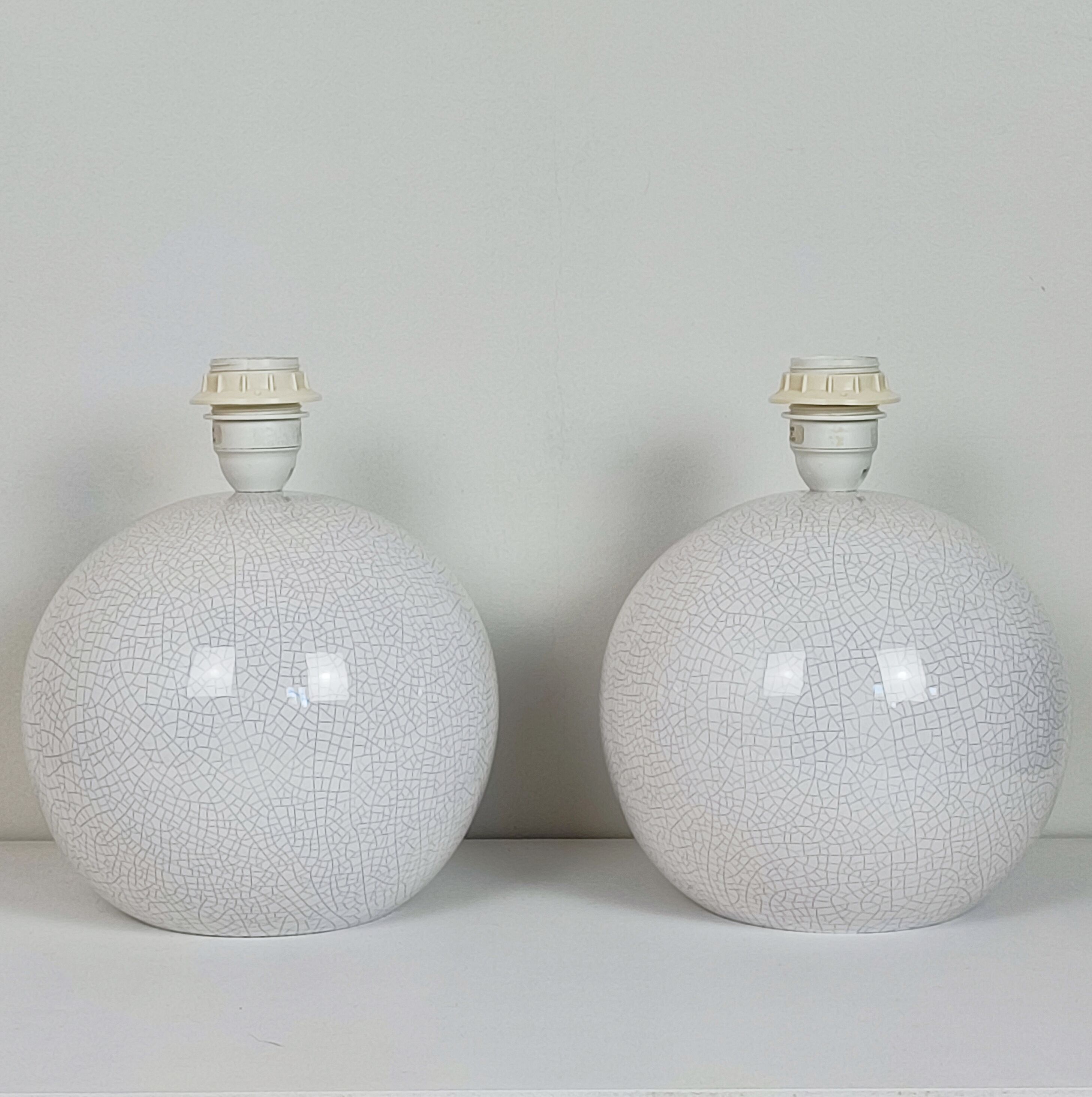 Cramic lamp legs