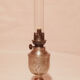 Lampe à pétrole en étain