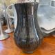 Accolay ceramic vase black gray and blue