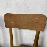 Set of 3 mismatched bistro chairs