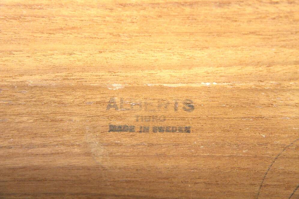 Scandinavian side table, Albert, Tibro, Sweden, 1950