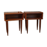 Pair of Scandinavian style bedsides