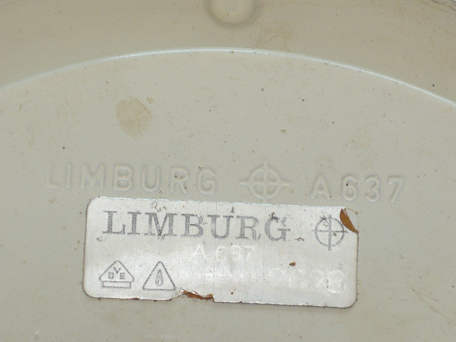 Limburg germany vintage ceiling light