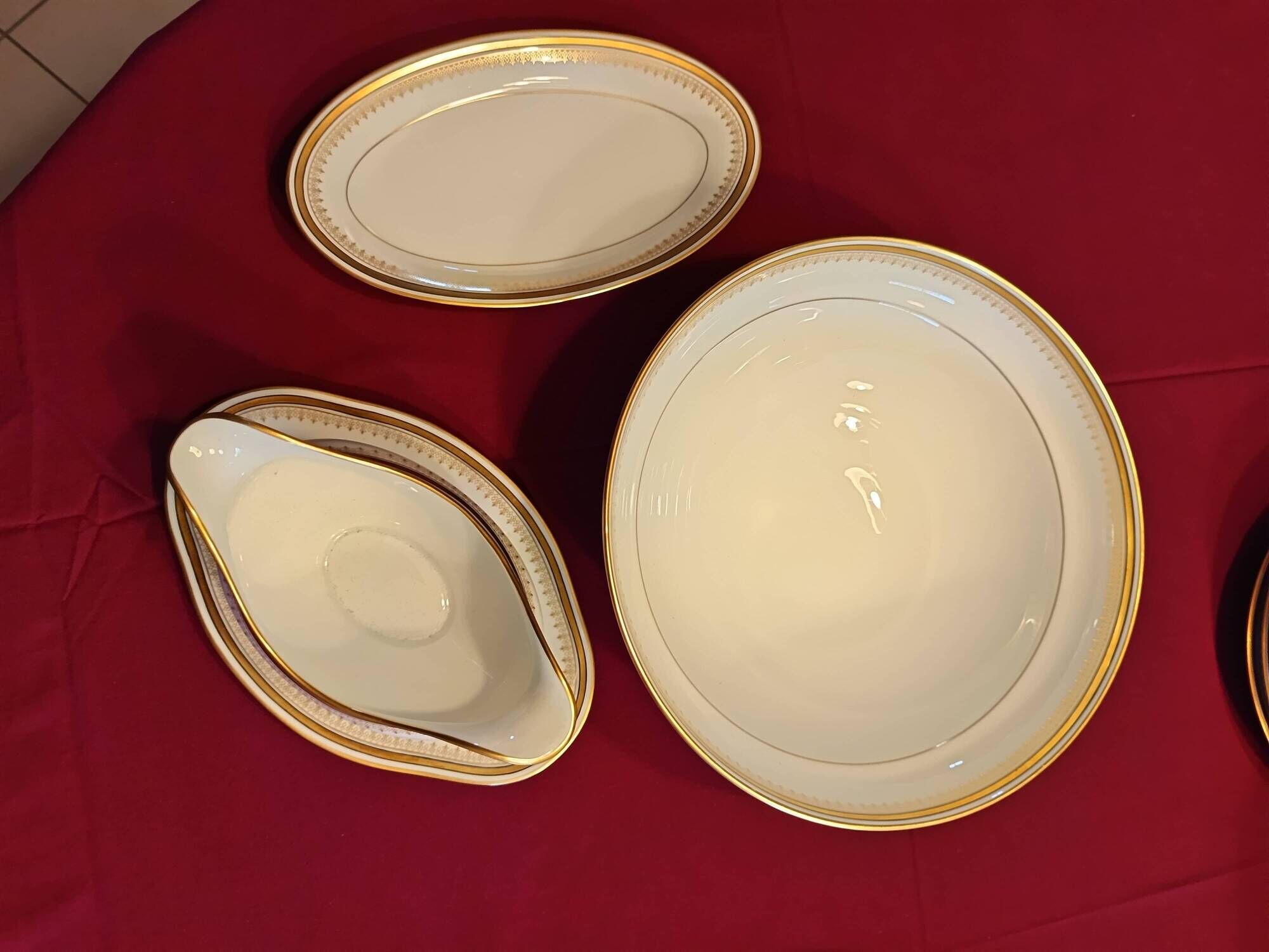 Limoges porcelain service