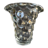 Crystal vase attributed to Pierre Girre pseudonym Pierre d'Avesn (1901-1990)