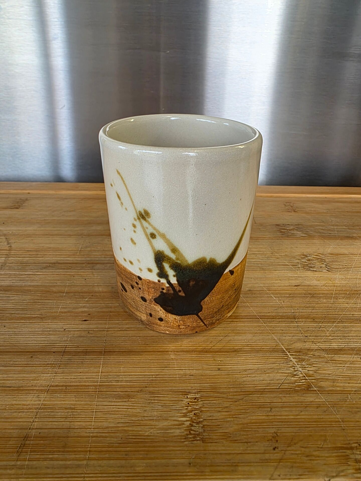 Handcrafted ceramic pot – Poterie de la Colombe (Madeleine Brault)