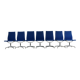 Set of seven office chairs by Charles Eames for Herman Miller Usa design
