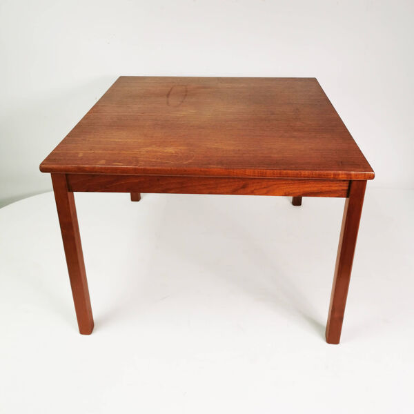 Table basse en teck, Danemark, années 1970