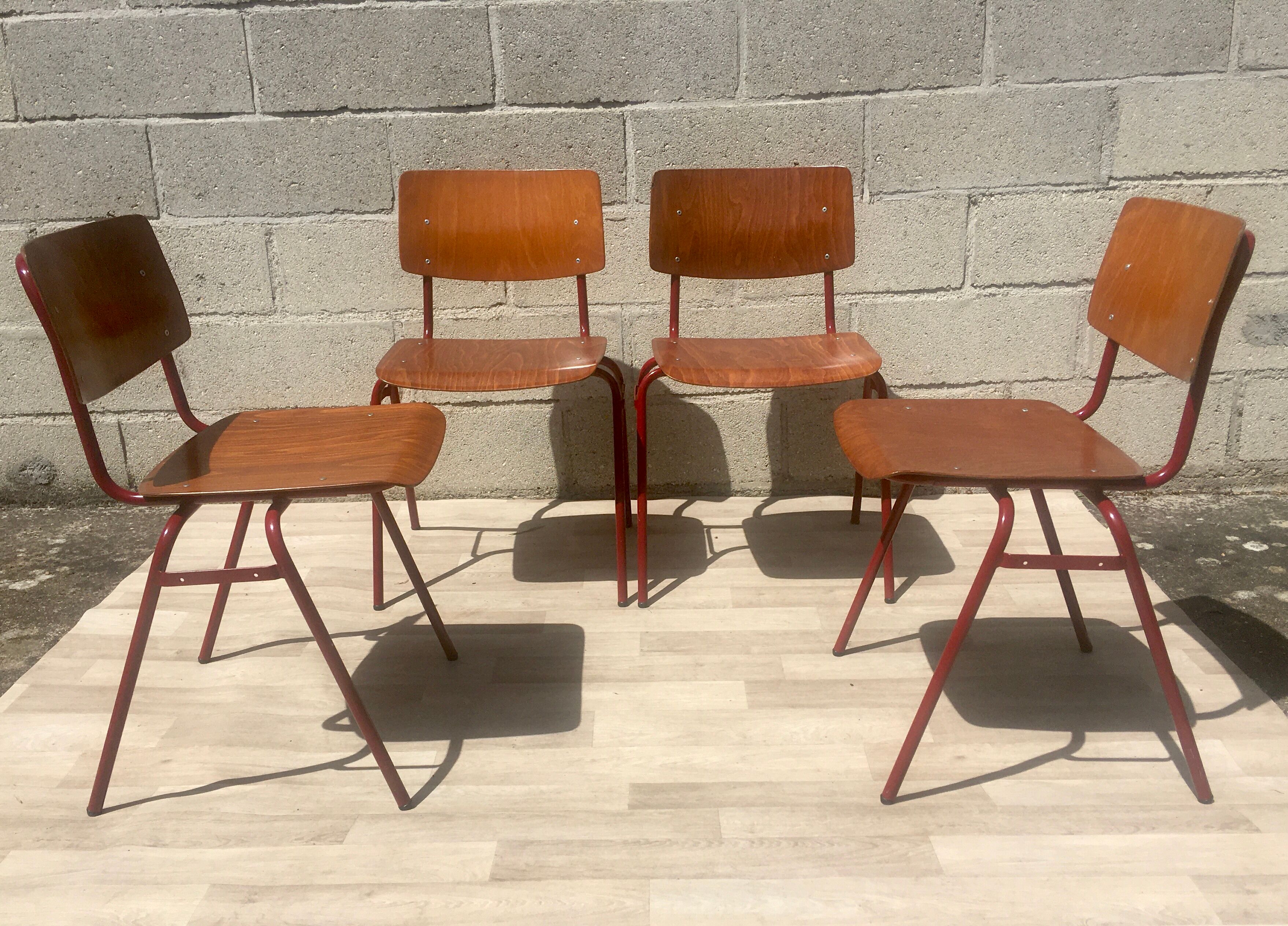 4 vintage chairs Marko Holland