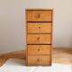 Antique wooden drawer unit