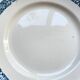 6 Longchamp Terre de fer dinner plates, René model, Made in France