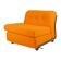Canapé Amanta Orange par Mario Bellini pour B&B Italia