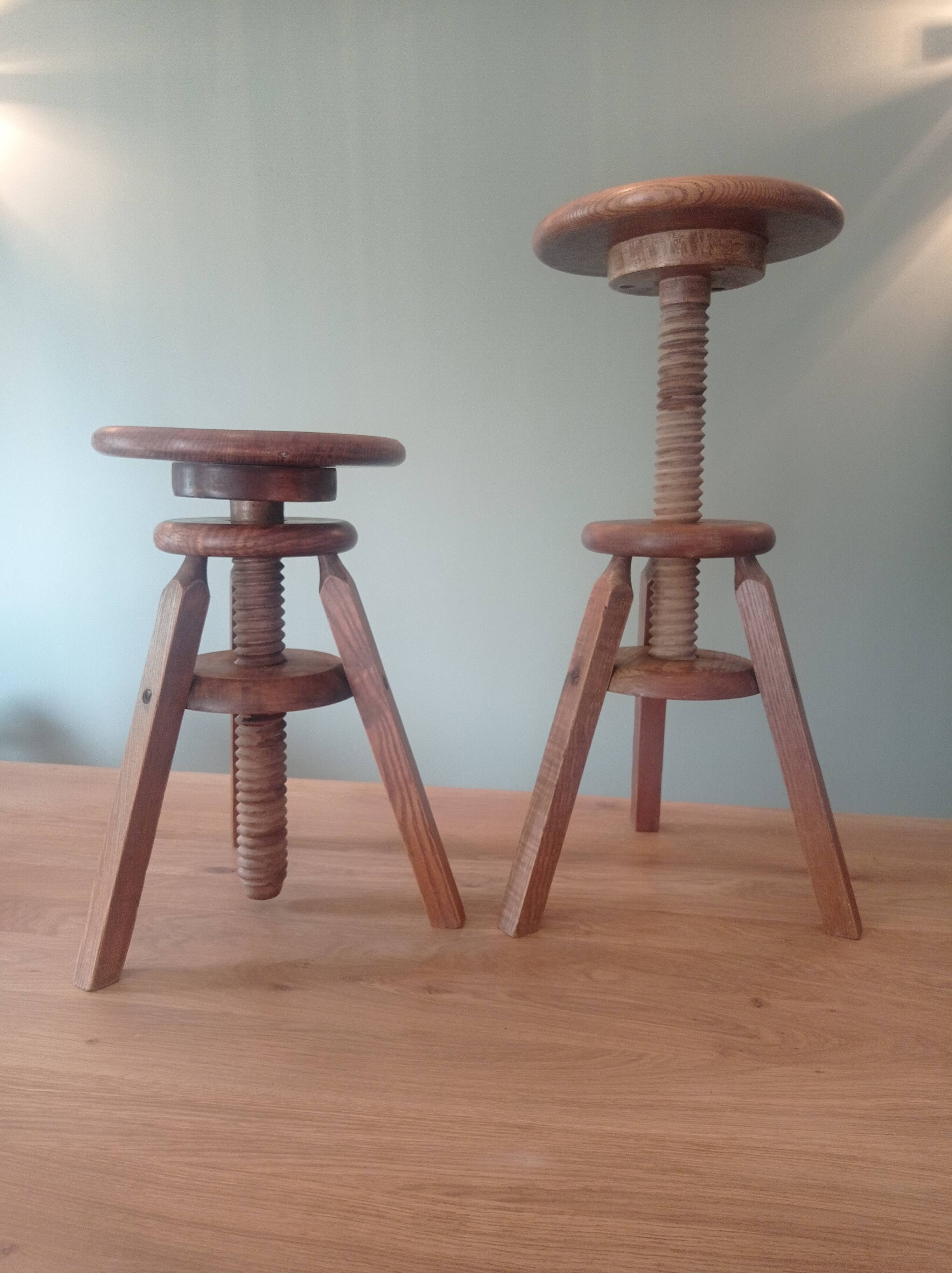 Screw watchmaker's stools