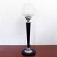 Lampe art déco forme diamant
