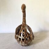 Lampe d'ambiance vintage cygne en grès