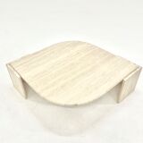 Travertine coffee table 1970s