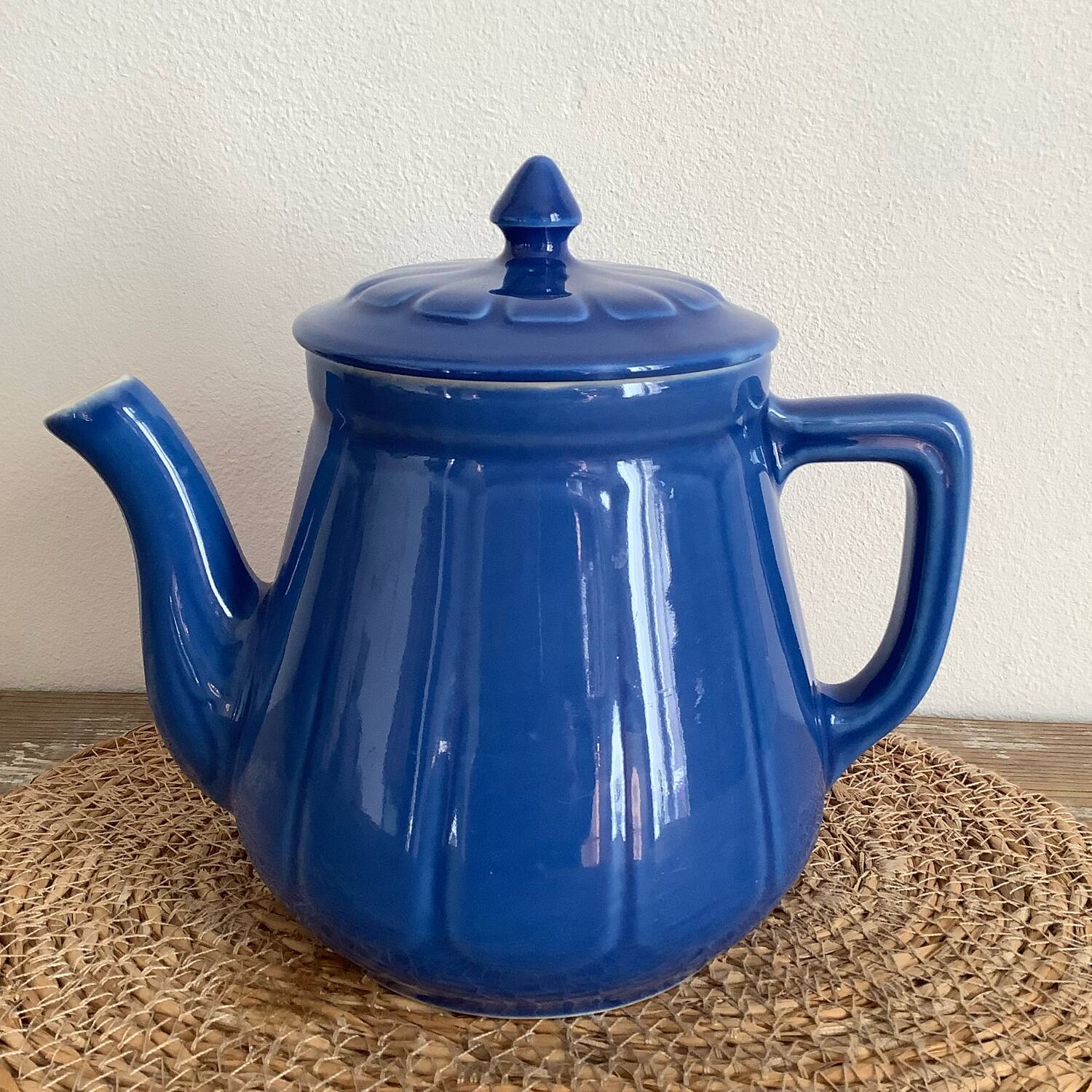 Blue teapot, coffee pot