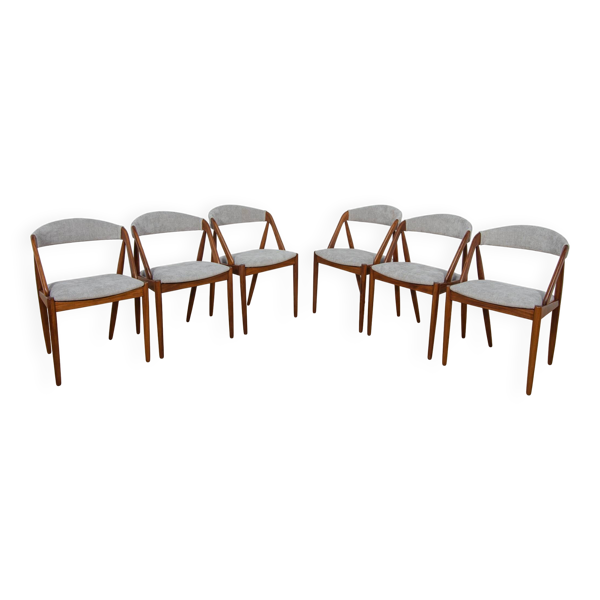 Chaises de salle à manger Modèle 31 par Kai Kristiansen pour Schou Andersen, Danemark, 1960