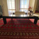 Black oak coffee table