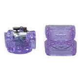 1970s Stunning Purple Smoking Set By Antonio Imperatore in Murano Glass. Ma