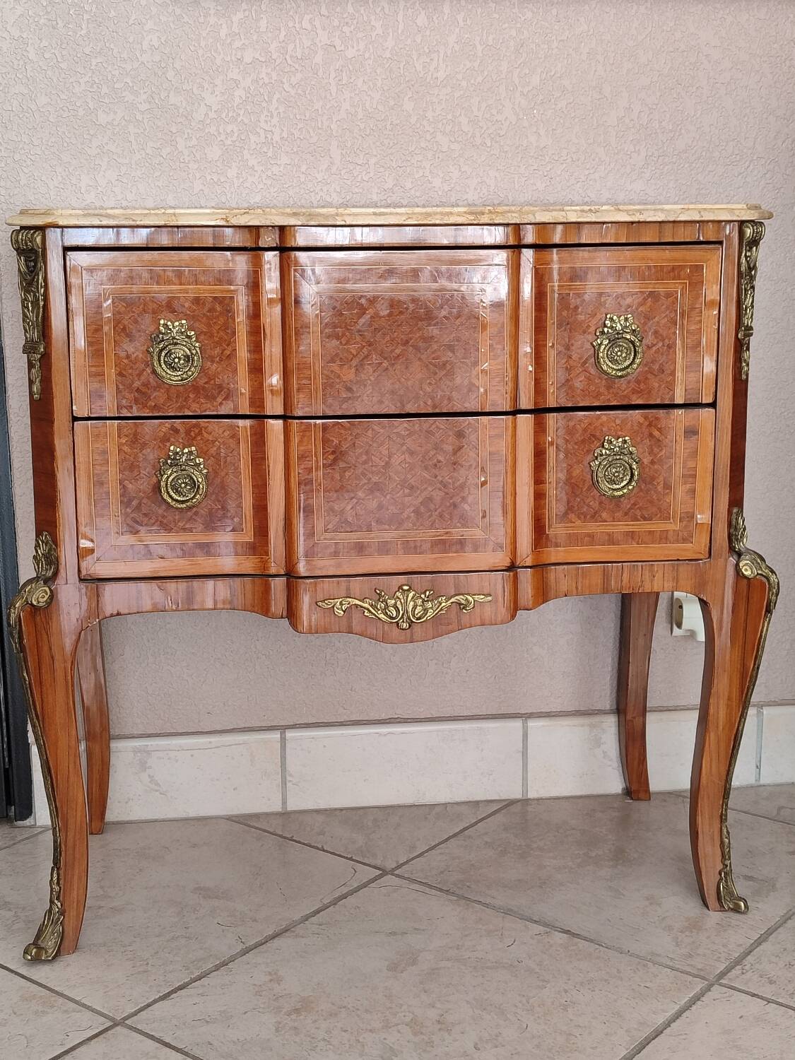 Louis XVI style chest of drawers