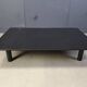 XL bamboo coffee table in the manner of Axel Vervoordt, 1970s