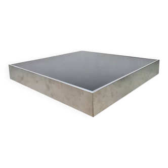 Table basse italienne vintage dans le goût de Willy Rizzo