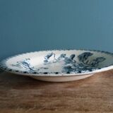 Gien Capucines Terre de fer deep plate