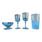 Service de Verres en Cristal d'Arques (25 pièces) - Vintage 1970 - Parfait