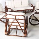 Rattan lounge