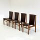Set of Tapiovaara dining chairs by La Permanente Cantù