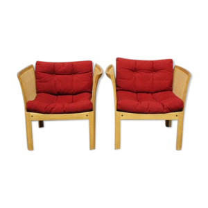 Paire de fauteuils en