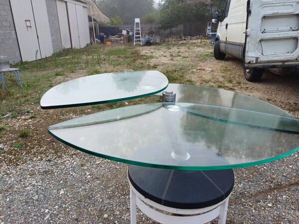 Table Basse Verre Trempè '' Ligne Roset