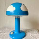 IKEA vintage blue clouds table lamp
