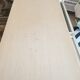 White patinated pine grain cabinet