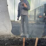 Vintage triptych dressing table mirror - Art Deco style