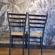 Paire de chaises italiennes Otto Gerdau