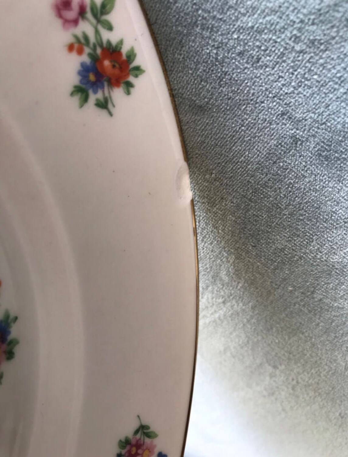 Antique Limoges cake stand